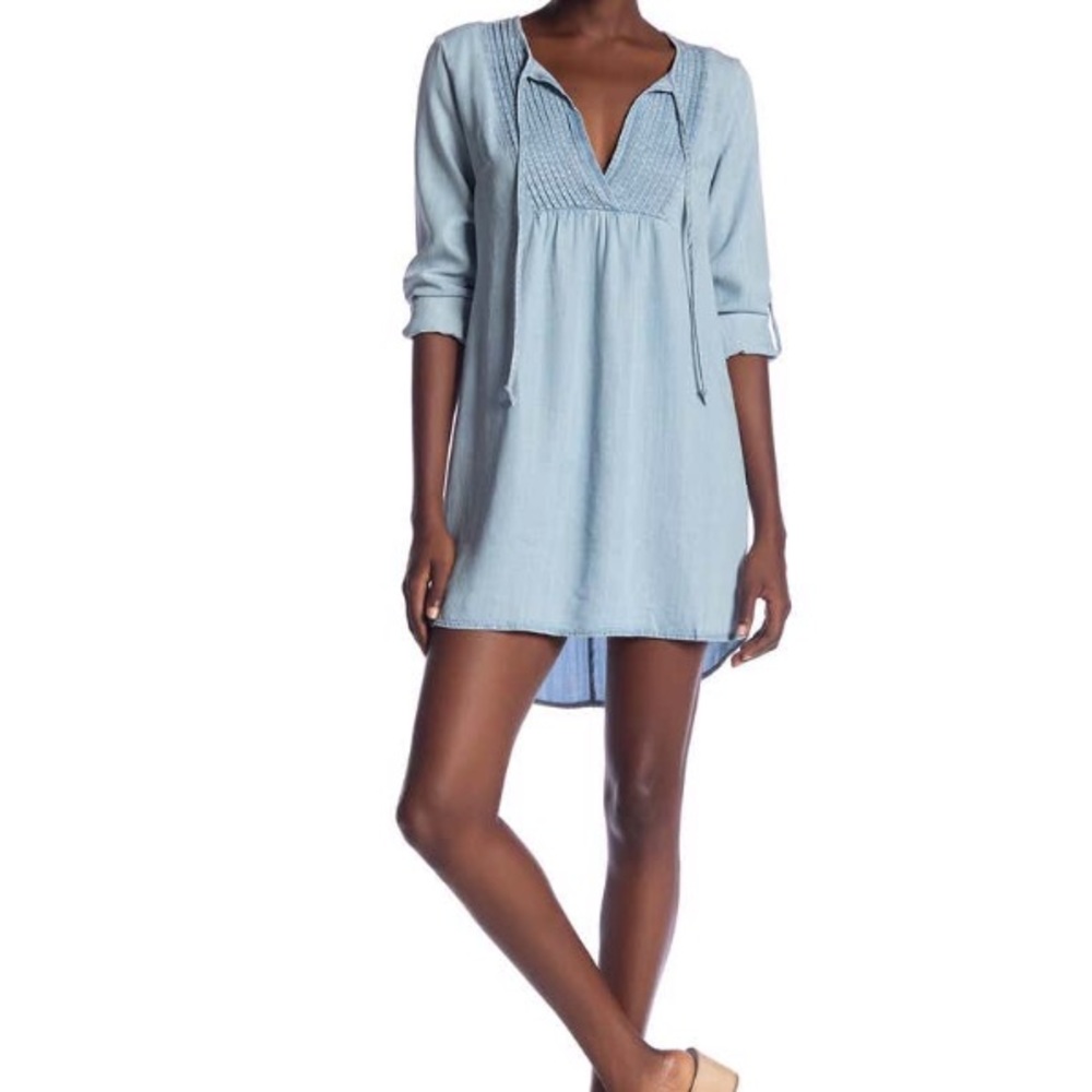 NWT Chambray Shift Dress